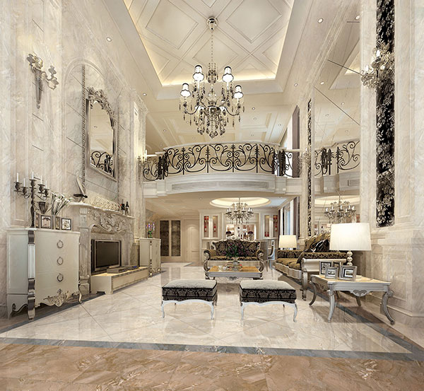 银河集团9873cm爱丁堡系列全抛釉瓷砖格兰石KYS8066瓷砖效果图