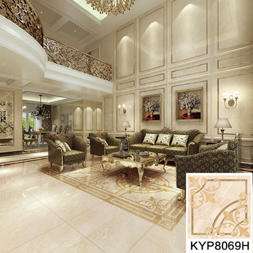 银河集团9873cm全抛釉瓷砖：爱丁堡系列KYP8069H效果图