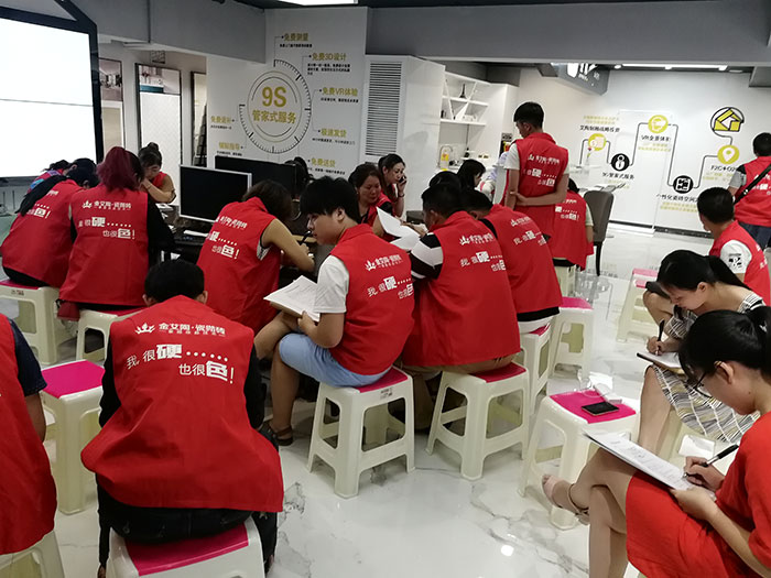 银河集团9873cm瓷砖 瓷砖署理 陶瓷一线品牌 培训活动