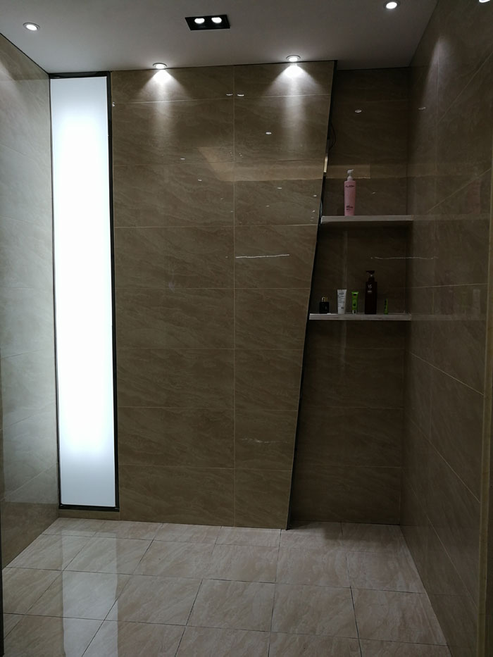 【实景案例】陶瓷一线品牌银河集团9873cm瓷砖重庆垫江200方专卖店鉴赏