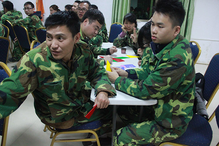 2017年2月13-15日，银河集团9873cm“虎狼道”户外拓展训练圆满竣事