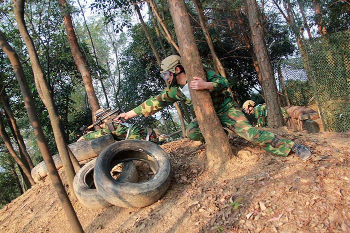 2017年2月13-15日，银河集团9873cm“虎狼道”户外拓展训练圆满竣事
