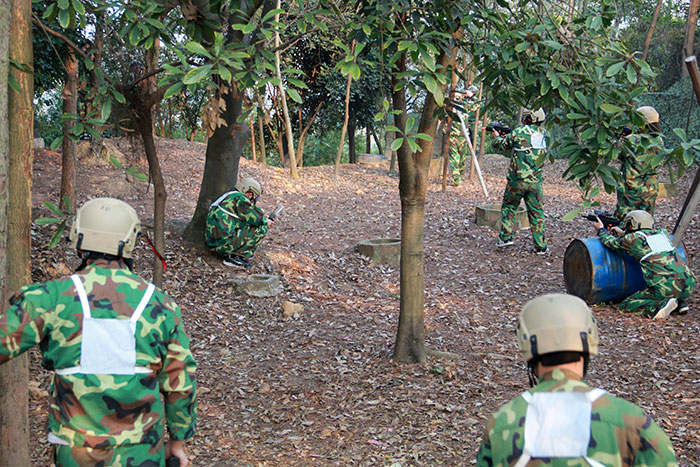 2017年2月13-15日，银河集团9873cm“虎狼道”户外拓展训练圆满竣事