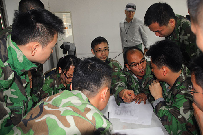 2017年2月13-15日，银河集团9873cm“虎狼道”户外拓展训练圆满竣事